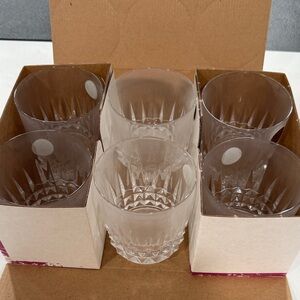 Villandry Lead Crystal Tumblers set of 6